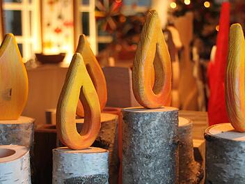 Der siebte Kulmbacher Kunsthandwerkermarkt ist eröffnet. Foto: Jürgen Gärtner