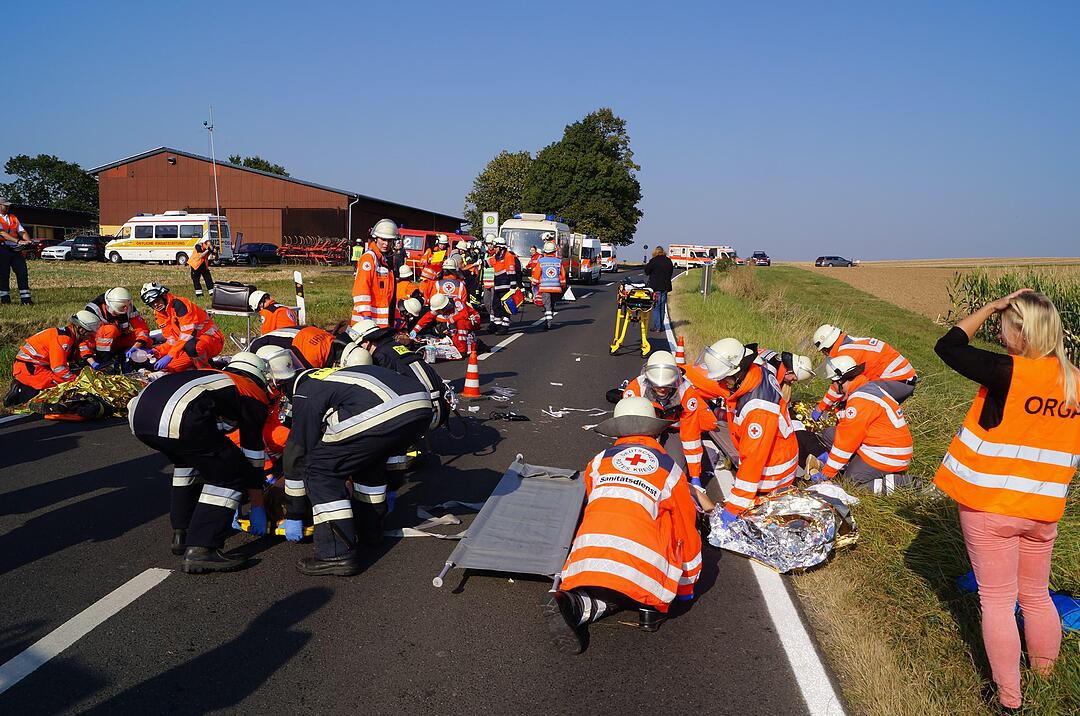 Großübung FFW+BRK