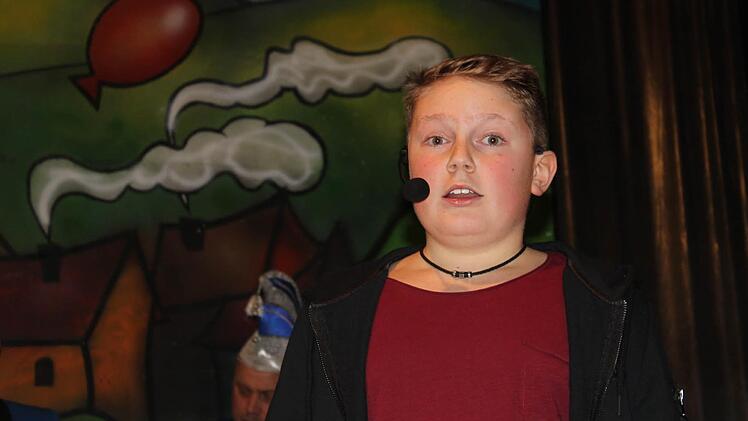 Mit Witz und Humor gewappnet: Nachwuchskünstler Yannick Hanel.