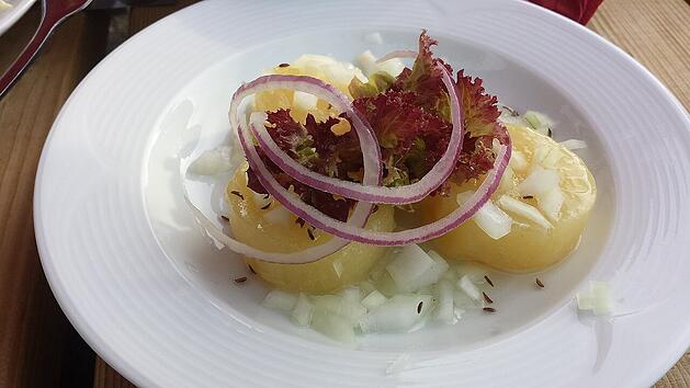 Handk&auml;s mit Musik in Pf&auml;lzer Riesling eingelegt - ein echter Klassiker.