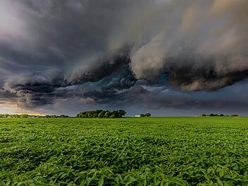 Gewitter in Franken
