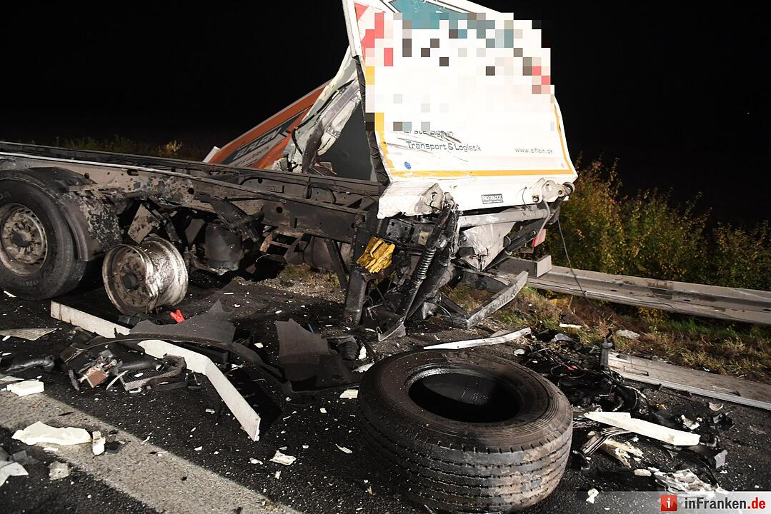 Schwerer Unfall auf A70 bei Bamberg