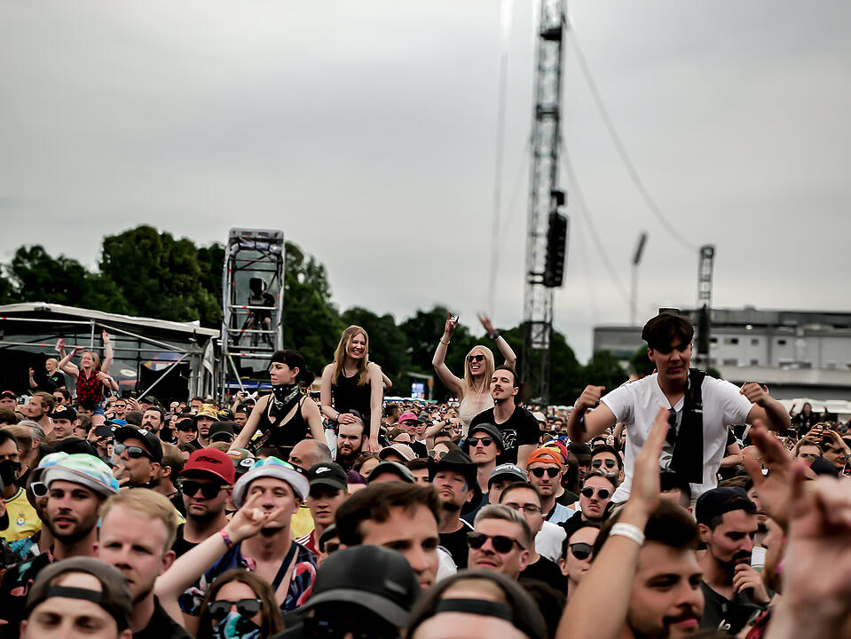 So heiß her ging es bei Rock im Park am Samstag - Stages Teil 2