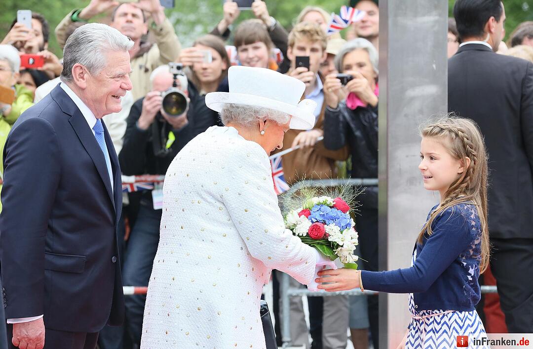 Britische Queen besucht Deutschland