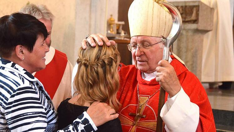 Firmung in Oberthulba. Foto: Peter Rauch