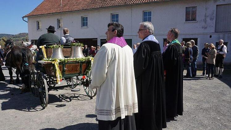 Glockenweihe in Eckarts. Foto: Marion Eckert