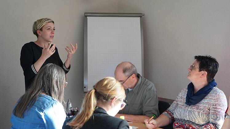 Workshop der Rh&ouml;n GmbH zum Thema "Rh&ouml;ner Datenbank".Kathrin Kupka-Hahn