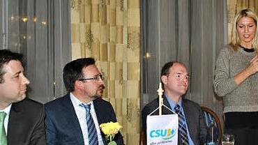 MdB Silke Launert zog die Zuhörer in ihren Bann. Foto: Klaus Friedrich