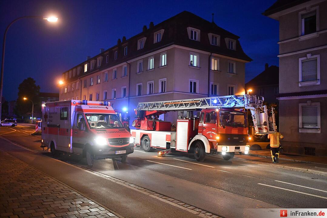 Brand in Bamberg-Ost