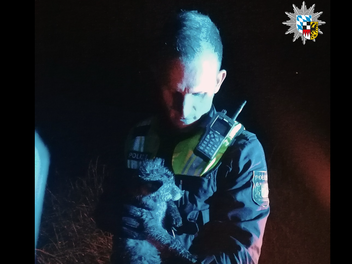 Polizei Erlangen-Land: "Herzzerreißender Fund" - Rettungsmission erfolgreich