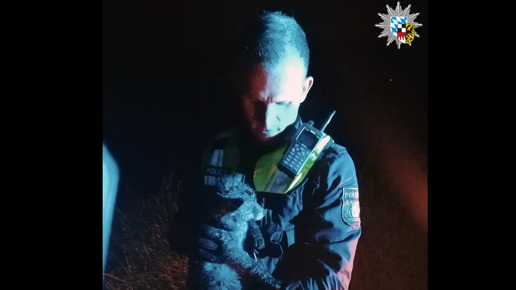 Polizei Erlangen-Land: "Herzzerreißender Fund" - Rettungsmission erfolgreich
