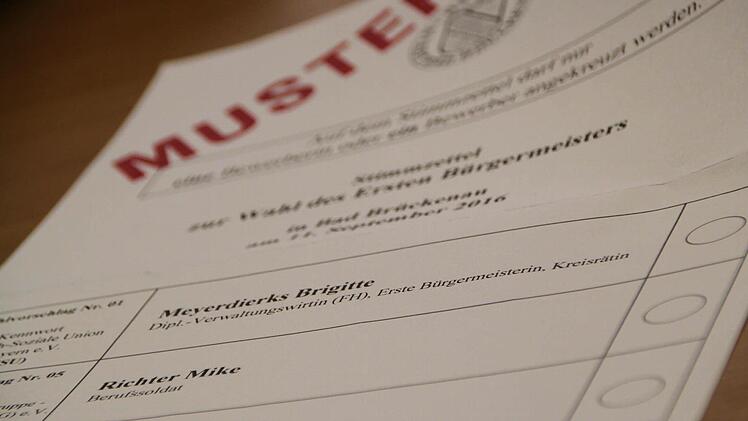 Am 11. September wird in Bad Brückenau ein Bürgermeister gewählt. Foto: Ulrike Müller