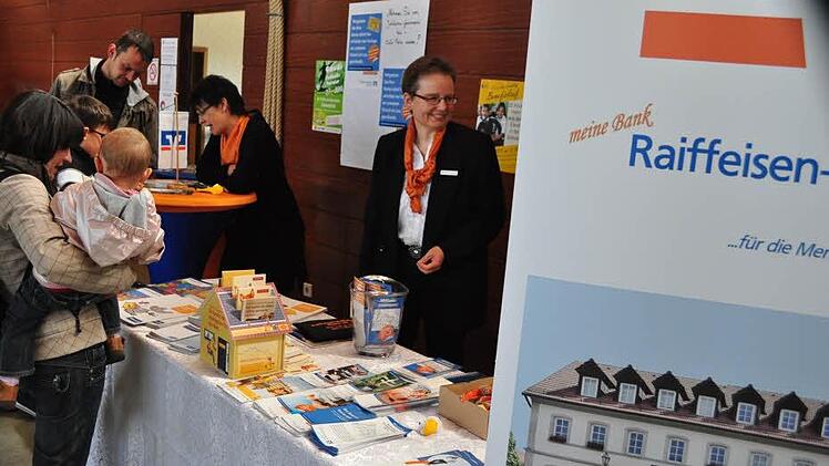 Rund 2000 Besucher lockte die Gewerbeschau in Burgpreppach an. Foto: Simon Albrecht