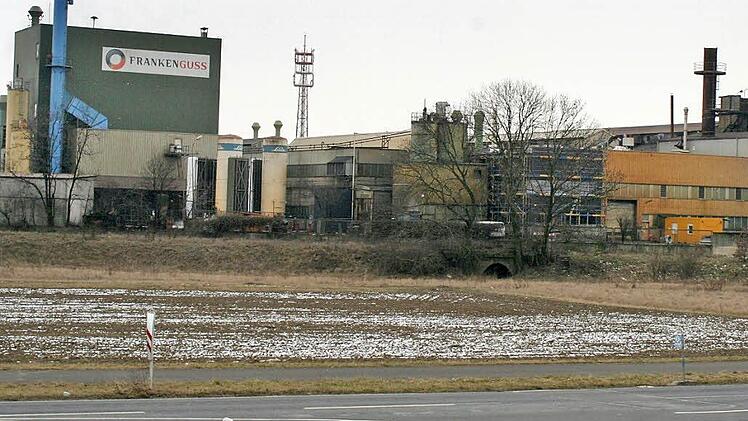 Zwischen FrankenGuss und der Straße nach Großlangheim könnte eine so genannte power-to-gas-Anlage entstehen.