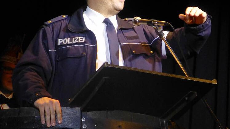 Nico Sauer als Kommissar. Foto: Ahnert