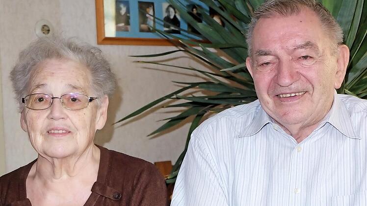 Auf 50 Ehejahre können Wilhelmine und Gustav Braun am 3. Januar zurückblicken. Foto: Phillip Bauernschubert