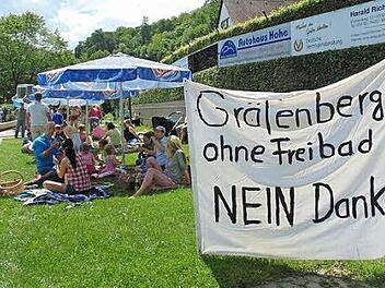 Ein Gräfenberg ohne Freibad könne sich viele nicht vorstellen. Foto: Petra Malbrich