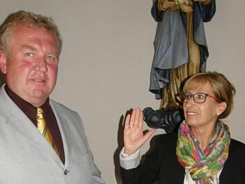 Bei der Kommunalwahl in Thundorf hat sich Judith Dekant gegen den amtierenden Bürgermeister Egon Klöffel durchgesetzt.Philipp Bauernschubert