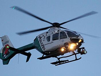 Polizeihubschrauber kreist über Forchheim - Sprecher nennt Grund für nächtlichen Einsatz