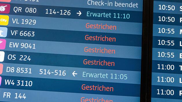 Winterwetter - Flughafen Berlin/Brandenburg