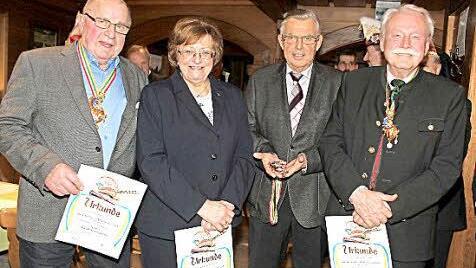 Adolf Schramm, Evelin Hofmeister, Günter Vorndran und Manfred Schomberg habene Faschingsgeschichte geschrieben.