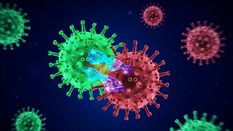 Die Mutationen des Coronavirus breiten sich aus. Sie sind insgesamt ansteckender. Symbolbild: Jürgen Fälchle - stock.adobe.com