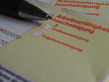 20,8 Tage melden sich Arbeitnehmer im Landkreis  Coburg pro Jahr durchschnittlich krank, in der Stadt waren es 20,3 Tage.