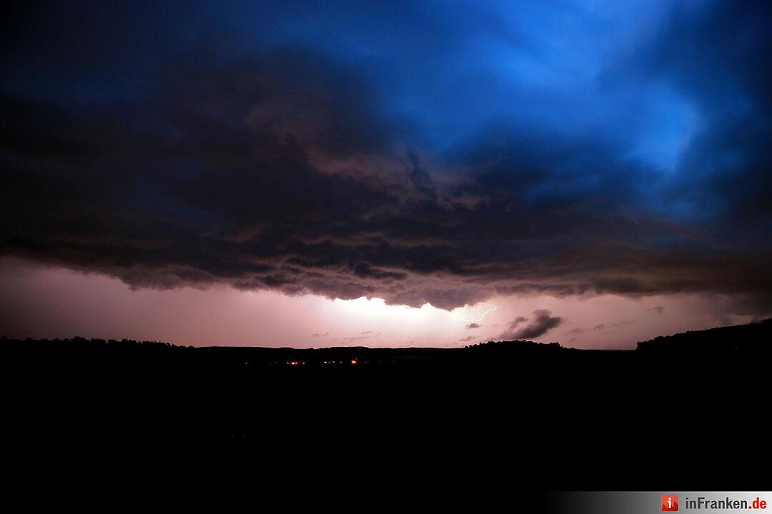 Unwetter über Franken II