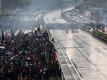 Proteste in Jakarta