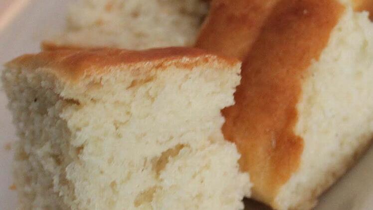 Dazu gibt es "Dabo" - Weizenbrot.