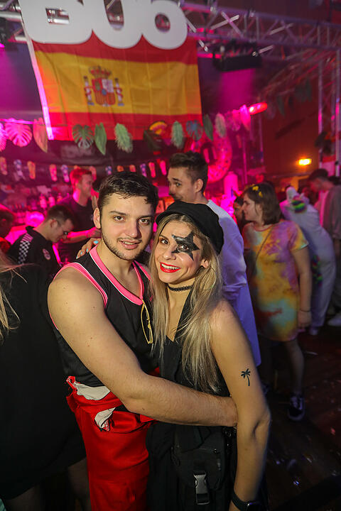 Beste Partystimmung in der Stadthalle