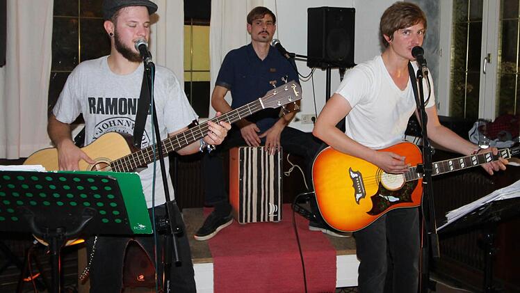 Im Pizzablitz rockte die Band "Lord Locksmith aus Untermerzbach.