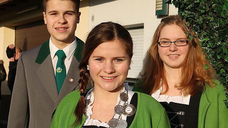 Marco Leitschuh, Lena Müller und Alicia Böhm.