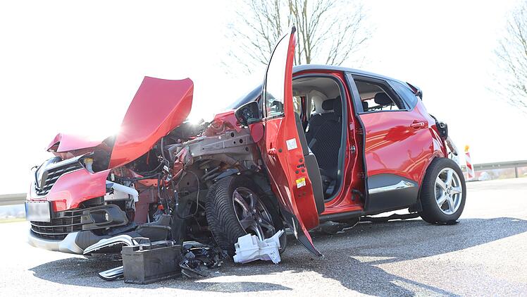 Sechs Verletzte bei Unfall mit vier Autos in Gunzenhausen