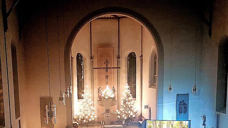 Eine besinnliche Atmosph&auml;re herrschte in der Kirche St. Nikolaus in Ebermannstadt.