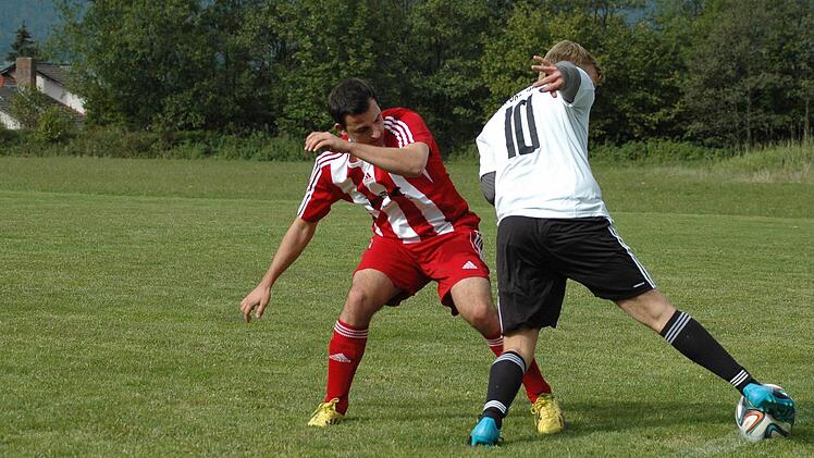 Millimeterarbeit auf der Linie von Wildfleckens Felix Frank.