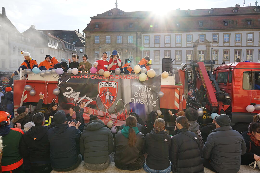 Die schönsten Bilder vom Faschingsumzug Bamberg 2024