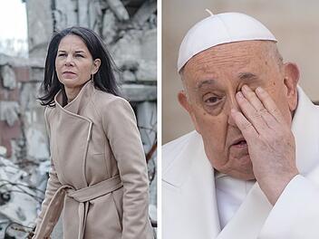 Papst-Aussage zur Ukraine: Baerbock kritisiert kirchliches Oberhaupt