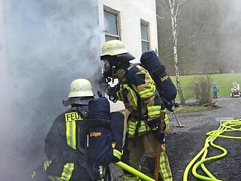 Unser Foto zeigt eine Feuerwehrübung in Diebach in m Jahr 2015. Foto: Elisabeth Assmann/Archiv