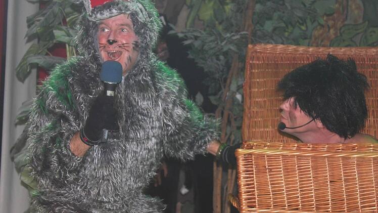 Der Elferrat begeisterte das Publikum mit seiner Version des Dschungelbuchs.