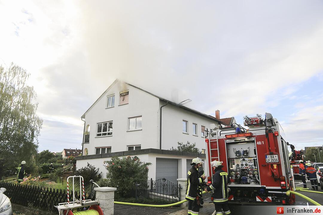 Brand in Hallstadt