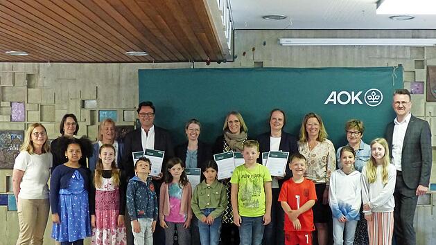 Auch an der Grundschule Marktzeuln wurde das AOK-Projekt Klasse&nbsp;2000 gestartet.