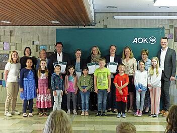 Auch an der Grundschule Marktzeuln wurde das AOK-Projekt Klasse 2000 gestartet.