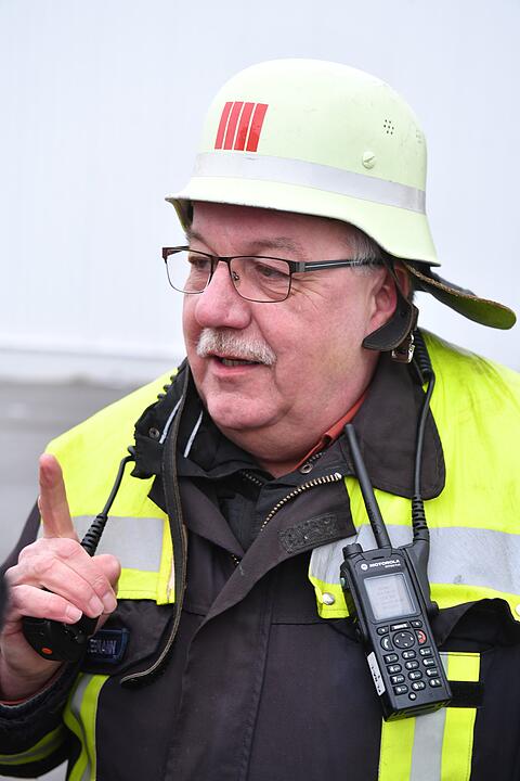 Feuerwehreinsatz bei Real in Hallstadt