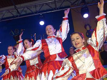Die Ebenhäuser Prinzengarde in Aktion. Fotos: Stefan Geiger