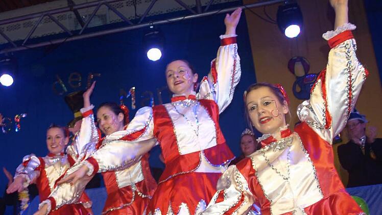 Die Ebenhäuser Prinzengarde in Aktion. Fotos: Stefan Geiger
