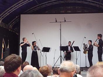 Die Musiker aus Israel beim Auftritt in Forchheim Foto: Elisabeth Görner