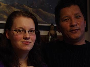 Bianca und Yam Lalchan. Foto: Marco Meißner