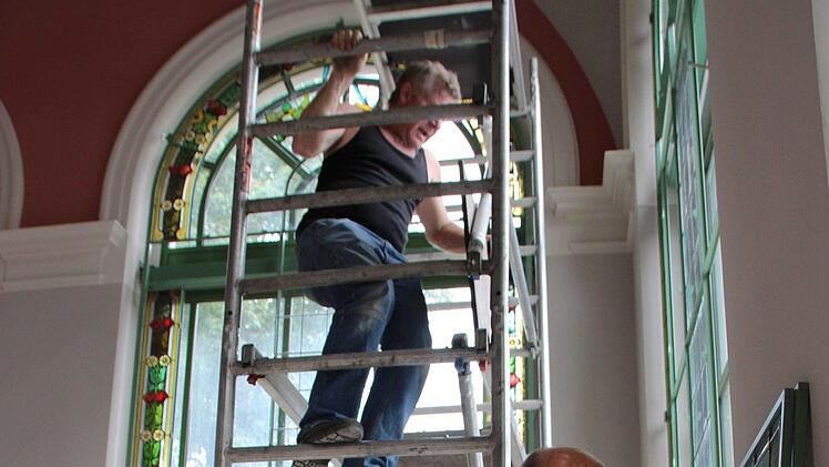 Eindrücke vom Luitpoldbad. Foto: Benedikt Borst