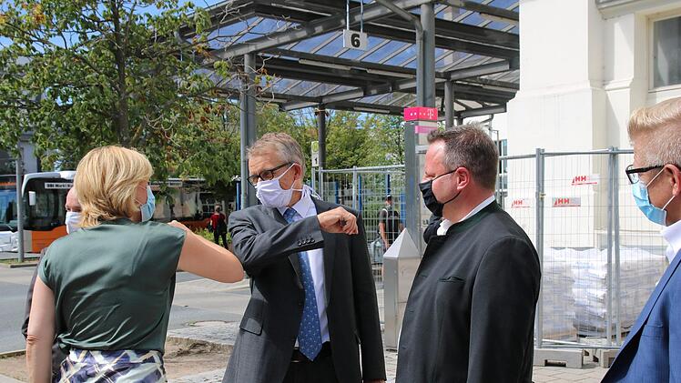 Treffen mit Vertretern der Uni. Foto: Jürgen Gärtner